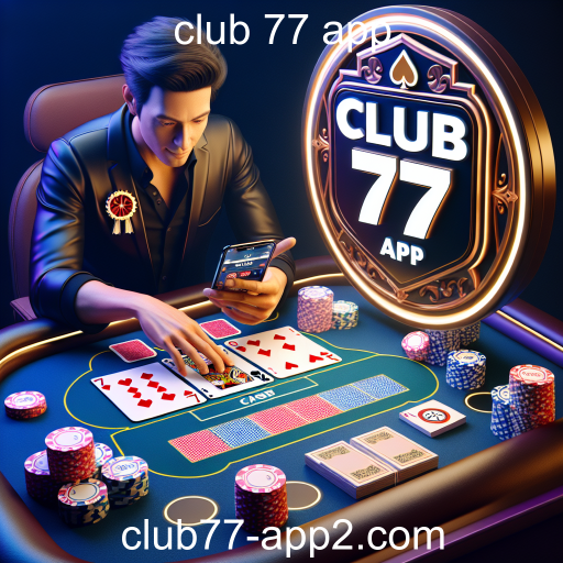 Descubra o Poker no Club 77 App: Diversão e Estratégia à Mão